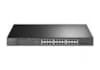 Tplink JetStream™ 24-Port Gigabit and 4-Port 10GE SFP+ L2+ Managed Switch with 24-Port PoE+PORT: 24× Gigabit PoE+ Ports, 4× 10G SFP+ Slots, RJ45/Micro-USB Console PortSPEC: 802.3at/af, 384 W PoE Power, 1U 19-inch Rack-mountable Steel CaseFEATURE: In