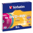 DVD+RW Matt Silver VERBATIM 43229