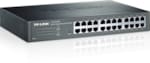 Tplink 24-Port Gigabit Easy Smart Switch, 24 10/100/1000Mbps RJ45 ports, MTU/Port/Tag-based VLAN, QoS, IGMP Snooping, 1U 13-inch rack-mountable steel case