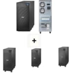 Pack Onduleur Online Double Conversion 9E 10KVA  + 3  BATTERIES EXTENSION 9E 10KVA EBM 240V