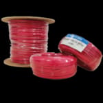 Câble Incendie 500M 0,5mm Cuivre Solide Avec une Gaine en PVC Couleur Rouge