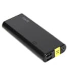 PowerBank 10000 mAh 2 ports USB lecteur mp3 noir