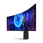 SAMSUNG Moniteur Curved Smart gaming Odyssey OLED G9 DQHD 49'' 32:9 1800R OLED Glare Free 240Hz 12M