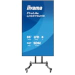 TOTEM AFFICHAGE DYNAMIQUE AVEC ROULETTES 65" UHD 24/7