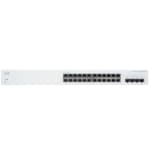 CBS220 Smart 24-Ports 10/100/1000 GE, 4x1G SFP Montable sur Rack