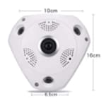Caméra IP PTZ 1.3 MP sans Fil