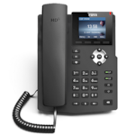 Telephone IP WiFi Ecran Couleur Rétro-Eclairé 4 Lignes SIP PoE Version 2 Sans Alimentation