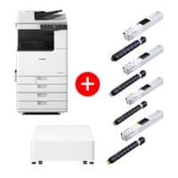 Imprimante Laser IR C3326i MFP+ TONER C-EXV65 BK (17500 p),Y/C/M(11000 p)+ Plain Pedestal Type-S3