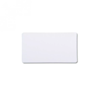 CARTE BADGE PVC Cartes plastiques longues Blanc 14,0 cm x 5,4 cm x 0,5 mm