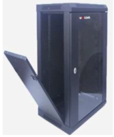 ARMOIRE INFORMATIQUE 27U+2 ÉTAGES +2 VENTILATEURS 600X600MM -H 1400MM