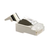 Connecteur RJ45 CAT6a blindé metal 100 pièces