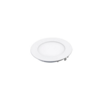 Panneau lumineux LED 18W 6000K rond blanc