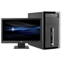 HP 400G2MT i5-4590S 4GB 500GBW8.1dgW7p64+ Ecran 20  1Yr Wty