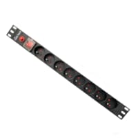 MULTIPRISE RACKABLE 8 ENTREES AVEC INTERRUPTEUR LIN-MUL8/2P+T