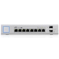 US-8-150W UNIFI SWITCH 8X GIGABIT POE PORTS, 2X SFP PORTS, 150W