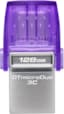 DataTraveler microDuo 3C 128 Go Clé USB Type-A / USB Type-C 3.2 Gen 1 (3.1 Gen 1) Violet DTDUO3CG3/128 Go
