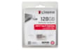 DataTraveler microDuo 3C 128 Go Clé USB Type-A / USB Type-C 3.2 Gen 1 (3.1 Gen 1) Violet DTDUO3CG3/128 Go