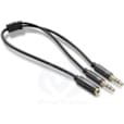Câble Audio 3,5 mm Mâle vers 3,5 mm Femelle Noir 20898