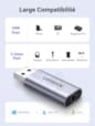 Adaptateur USB-A vers Port Jack Audio 3,5 mm 80864