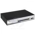 Smart Switch 8 ports Gigabit 10/100/1000 Mbps PoE + 2 ports combo T/SFP DGS-1210-10P