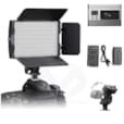 KIT DE 3 PROJECTEURS LED POUR STUDIO VIDÉO & PHOTO KIT-3-TOLIFO