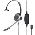 Micro-Casque Monaural UC Connexion USB-C Cordon USB C-LX PRO 5000 M USB-C LX