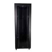 Armoire 42U avec porte avant perforée et 4 ventilos Armoire 800 x 1000 avec étagère et ventilation