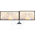 Support de bureau à bras mobiles pour 2 moniteurs avec hub USB intégré Z2 3D GEN3