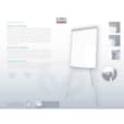 TABLEAU MAGNETIQUE PAPERBOARD - FLIPCHART AVEC SUPPORT PAPIER & TREPIEDS TF01 ECO