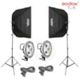 À 5 PRISES POUR STUDIO PHOTO ÉCLAIRAGE CONTINU KIT TL-5