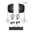 GODOX KIT SOFTBOX AVEC SAC A 5 PRISES POUR STUDIO PHOTO ÉCLAIRAGE CONTINU SB-UE80