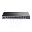 8-Port 10/100Mbps + 2-Port Gigabit Desktop Switch with 8-Port PoE+ LS1210P