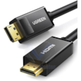 Câble Ugreen Displayport Male vers HDMI Male - 2 mètres (10202) 10202-2M
