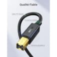 Ugreen Cable imprimante USB 2.0 to BM 5M 10352