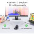 ugreen souris Vertical Wireless black MU008 25444