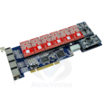 Asterisk Cards can support 16 analog lines ZA16P