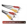 CABLE RCA 3 FICHES MARQUE DIGITAL 5 METRES CV033-5METRES
