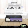 S1000-4P2F – Switch PoE+ 4 ports 100M et 2 ports RJ45 100M – BDCOM S1000-4P2F