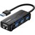 Adaptateur Ugreen HUB USB 3.0 vers 3 Ports USB 2.0 RJ45 20265