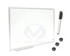 TABLEAU MAGNÉTIQUE BLANC 150X100 CADRE ALUMINIUM 2X3 2X3 TSH1510 HM5 LTO