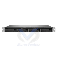 QNAP SERVEUR NAS RACK 09 BAIES 04 GB RAM,  0TB DISKLESS TVS-972XU-RP-I3-4G
