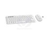 Cavier et Souris sans Fil Pebble 2 Combo BLANC TONAL