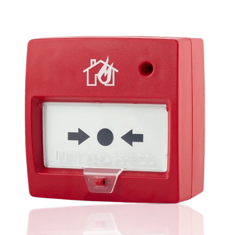 DECLANCHEUR MANUEL CONVENTIONNEL AVEC COUVERCLE DMTECH D9000MCP D9000MCP
