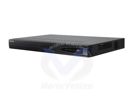 NVR embarqué Plug & Play 8 canaux SATA HDMI et VGA PoE DS-7608NI-E2/8P