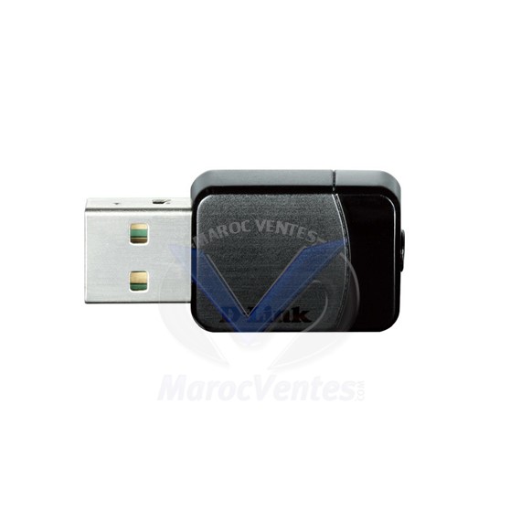 Clé USB Nano WiFi AC 600Mbps (AC 450 + N150) Dual Band DWA-171/NA
