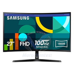 Moniteur 27'' serie D Curved Full-HD,VA,100Hz,4MS (GTG),Narrow Border Design,Eye-Ca Noir