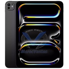 iPad Pro 11 pouces (2024) Wi-Fi 256 Go avec Ecran Standard SPACE BLACK