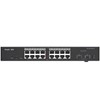 Commutateur Géré dans le Cloud Gigabit à 18 Ports avec 16 Ports PoE  2 emplacements SFP RG-ES218GC-P