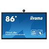 PROLITE Ecran Interactif Tactile AVEC CAMERA INTEGREE 4K AUTOTRACKING 86  (217.4cm) UHD 24/7