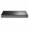 Switch managable L2/L3 JetStream 52 ports Gigabit avec 48 ports PoE+ (10/100/1000  4xSFP 1U